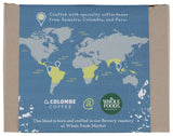 LA COLOMBE Organic Bowery Blend Whole Bean Coffee, 12 OZ
