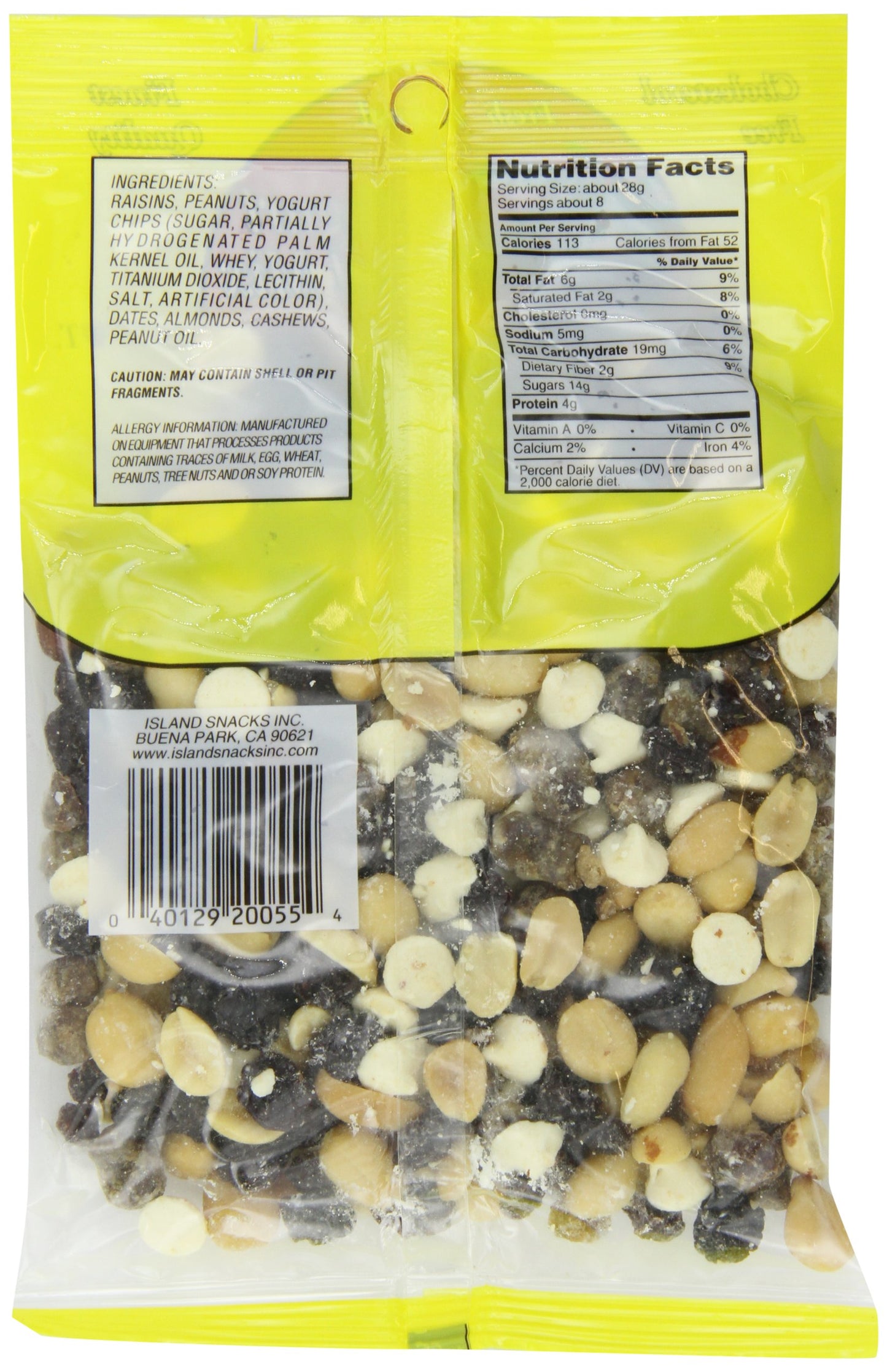 Island Snacks Yougurt Mix, 7-Ounce (Pack Of 6)