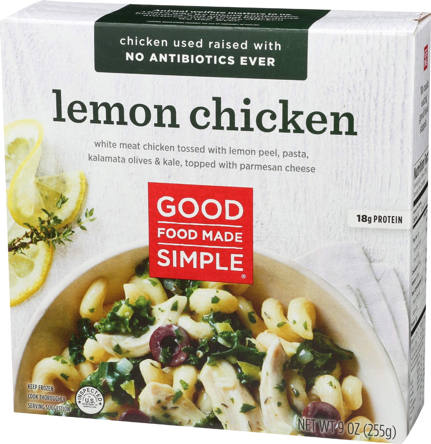 GOOD FOOD MADE SIMPLE ENTREE BOWL LEMON CHICKEN 9OZ