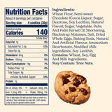 Famous Amos Classic Chocolate Chip Cookies, Bite-size cookies, Sweet Treats, 10 Pack Box, 1oz Bag