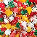 Hard Candy Assortment | 3-Pound Bag | Old Fashioned Mix | Hard Candy Individually Wrapped | Strawberry, Cinnamon, Butterscotch, Starlight Mints