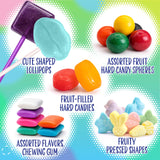 Easter Candy Mix | 2-Pound Bag | Easter Eggs Fillers | Lollipops, Chewing Gum, Hard Candy, Ducks, Chicks and Bunnies for Buffets & Gift Baskets |