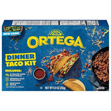 Ortega Taco Kit, 12 Yellow Corn Taco Shells, Taco Seasoning and Taco Sauce