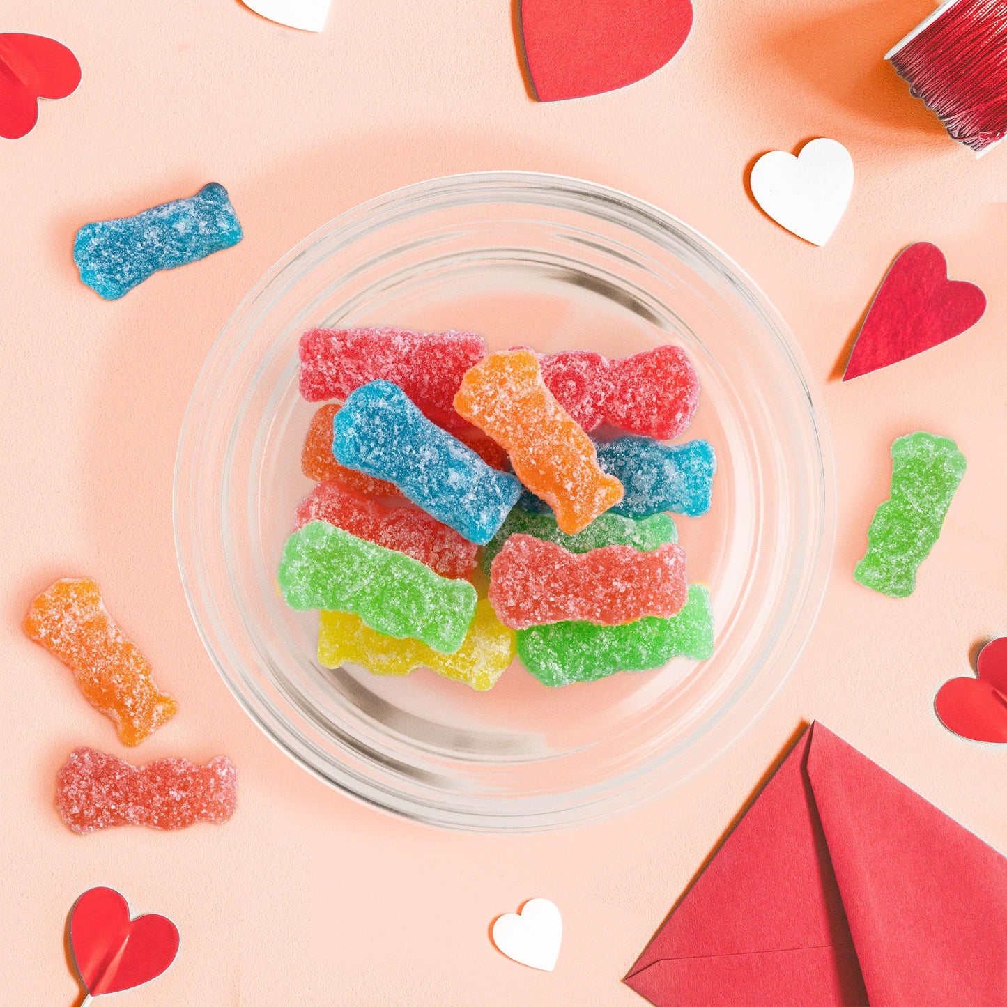 SOUR PATCH KIDS Soft & Chewy Valentines Day Candy, 6.8 oz Heart Shaped Box