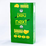 Next Organics Dried Banana Bar, 12 Count