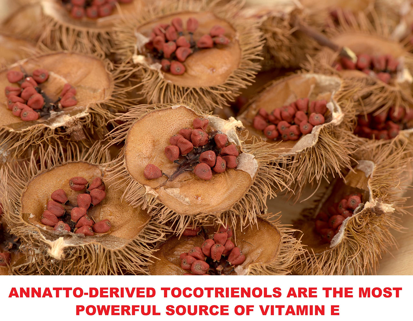 Ground Annatto Seed Powder Bulk Bag 3 Pounds-The Most Powerful Source of Tocotrienols