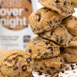 Oats Overnight - Chocolate Chip Cookie Dough - Vegan, 20g Protein, High Fiber Breakfast Shake - Gluten Free, Non GMO Oatmeal (2.6 oz per meal) (8