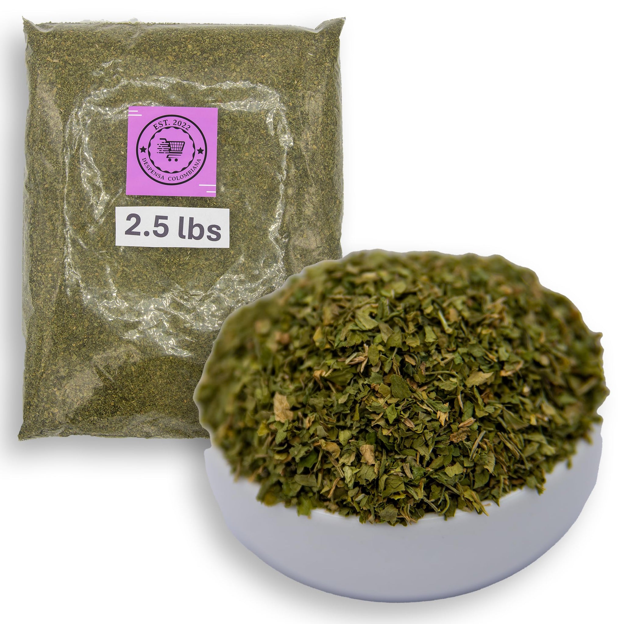 2.5 Lbs Parsley Flakes Bulk Bag - Perejil - Despensa Colombiana Dry Parsley Seasoning, Dry Perejil Ideal for Cooking Meals and Seasoning New Dishes