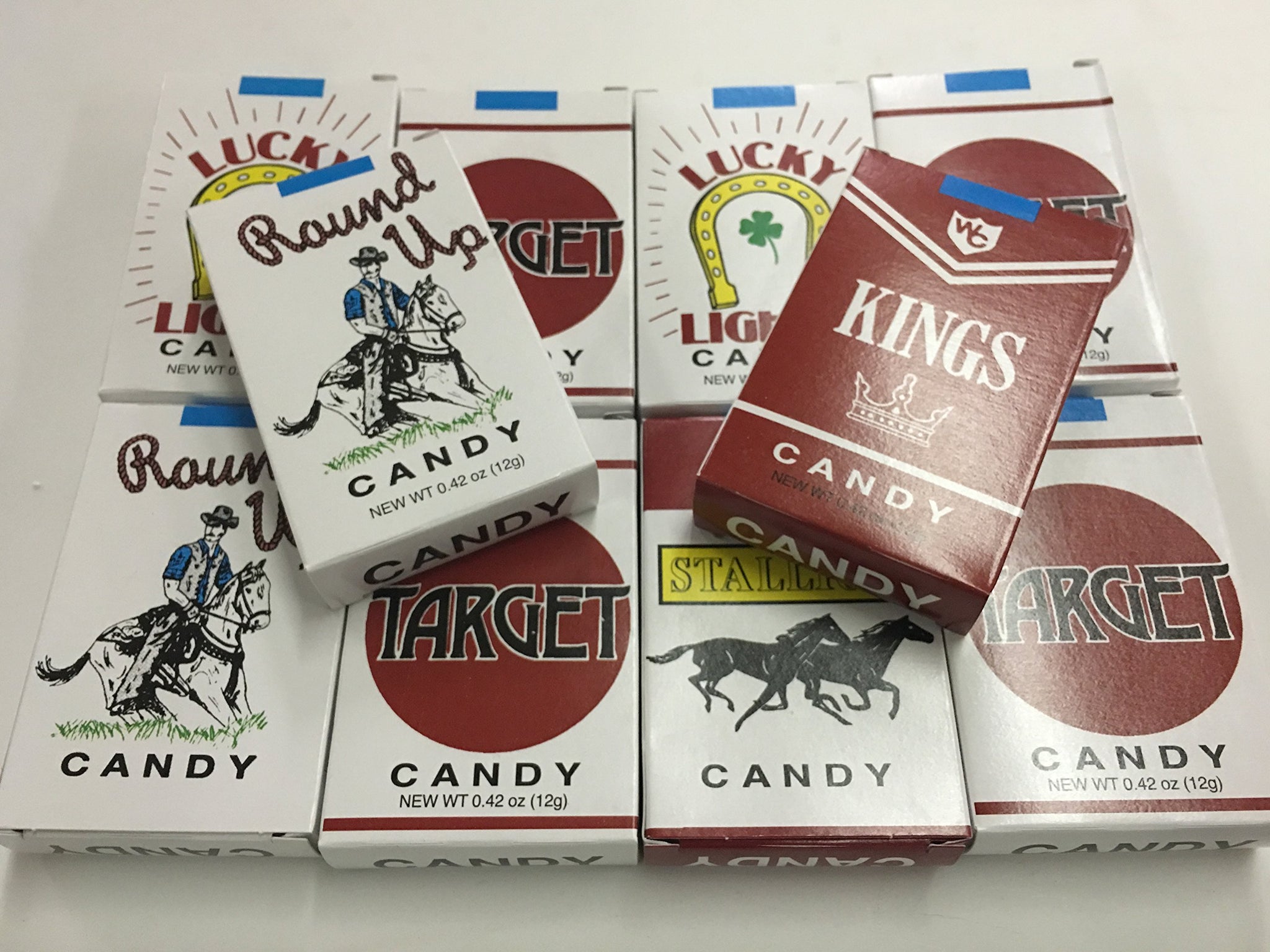 10 PACKS CANDY CIGARETTES