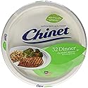 Chinet Classic White Dinner Plates, 32 ct