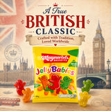 Maynards Bassetts Jelly Babies 130g (Pack of 2), Fruity Sweets