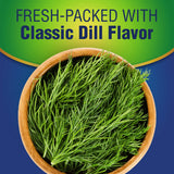 Vlasic Snack'mms Kosher Pickles Dill Minis, Keto Friendly, 16 FL OZ Jar