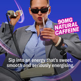 Waterdrop Microenergy Berry, Mango & Blue Vanilla Boost Mix - 36 Hydration Cubes with Natural Caffeine (90 mg/serving) - Sugar-Free, Vegan