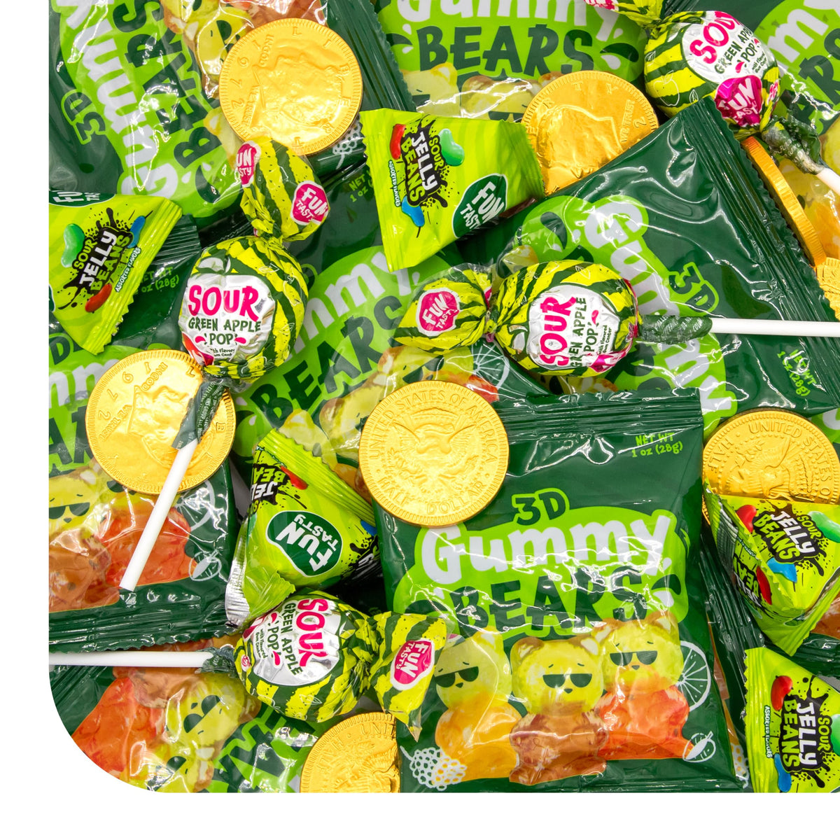 St Patrick's Day Candy Assortment - Individually Wrapped Candy - 2 Lb Pack