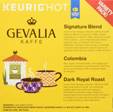 Gevalia Coffee K-Cup Pods Variety Pack, Signature Blend, Columbian and Dark Royal Roast, 36 Count