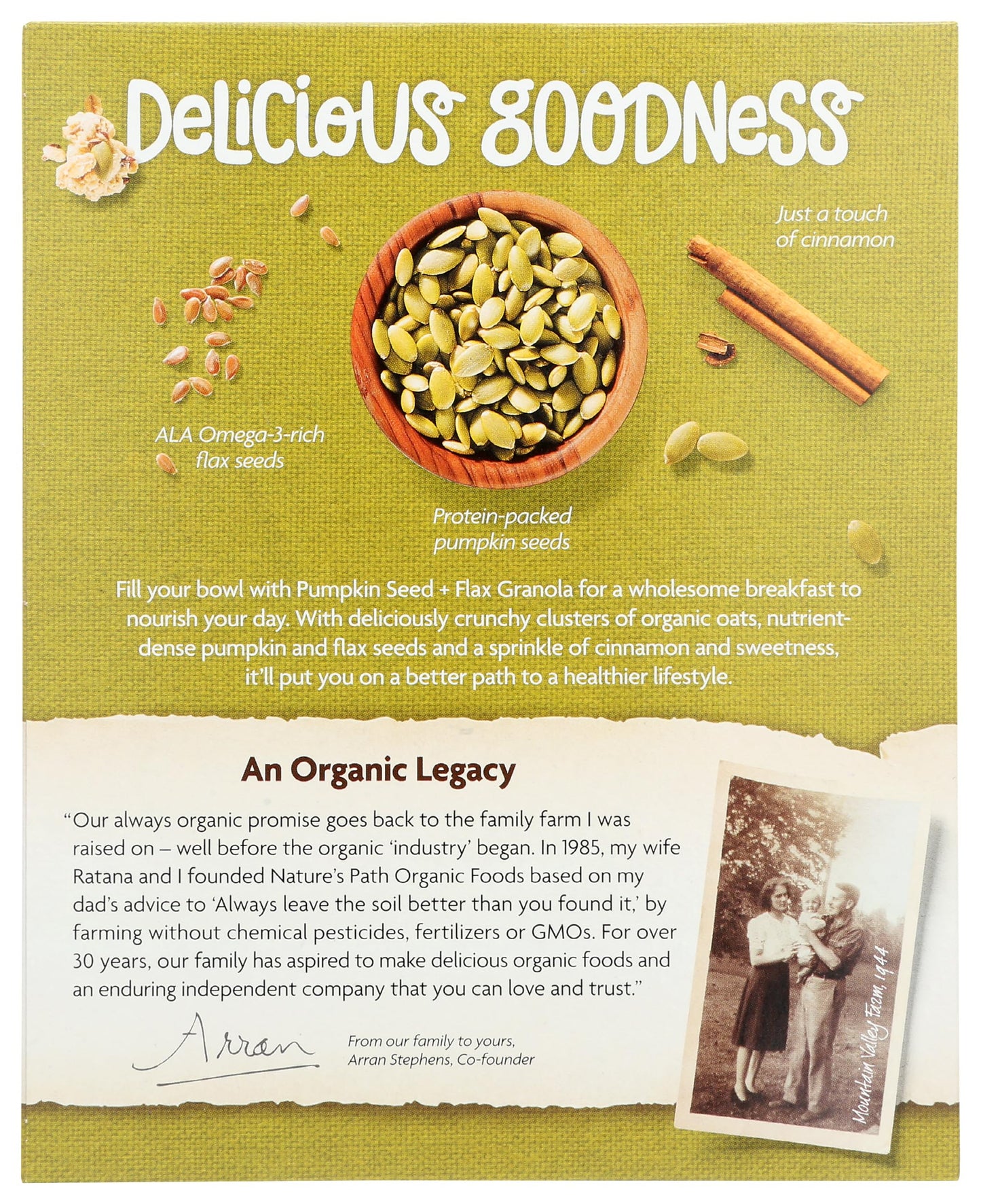 Nature's Path, Organic Flax Plus Granola, 11.5 Ounce
