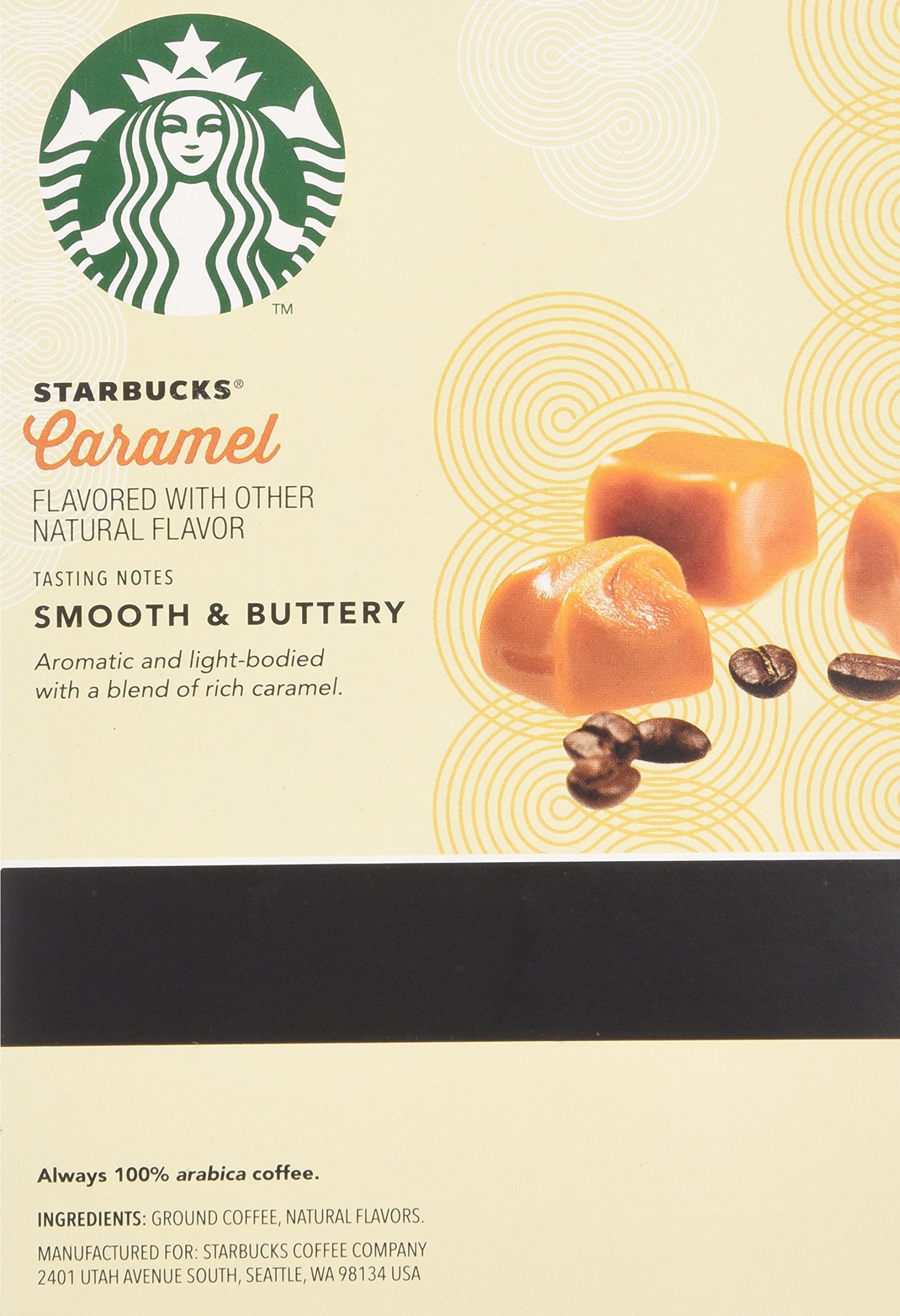Starbucks Caramel Flavored K-Cup Packs, 32-count