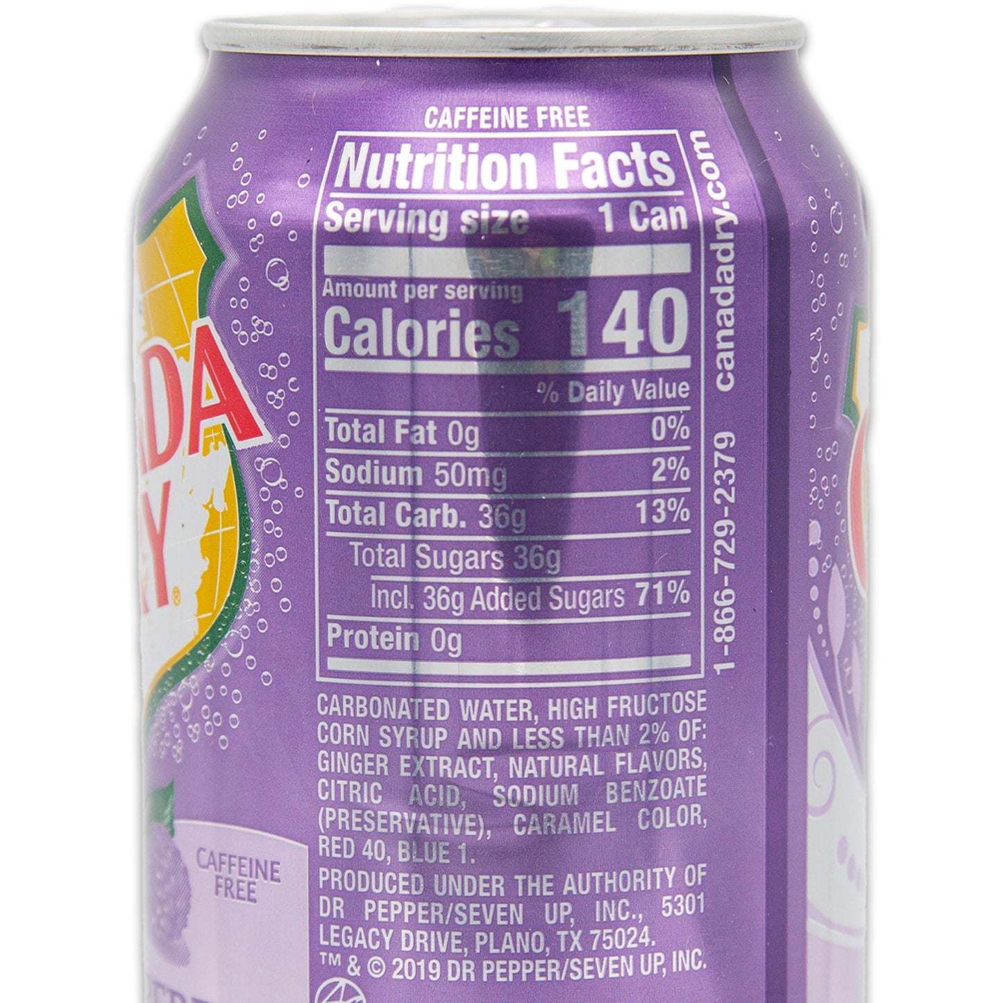 Blackberry Ginger Ale Bundle - Includes 20 Blackberry Ginger Ale cans of 12 oz each by Canada dry Ginger Ale - Ginger Ale Soda Bundle by Despensa