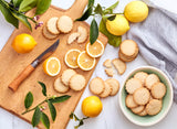 Rustic Bakery Meyer Lemon Shortbread - Sweet & Tangy Handmade Shortbread Cookies with Meyer Lemons - Artisan Tea Cookies - Made in California - Pack