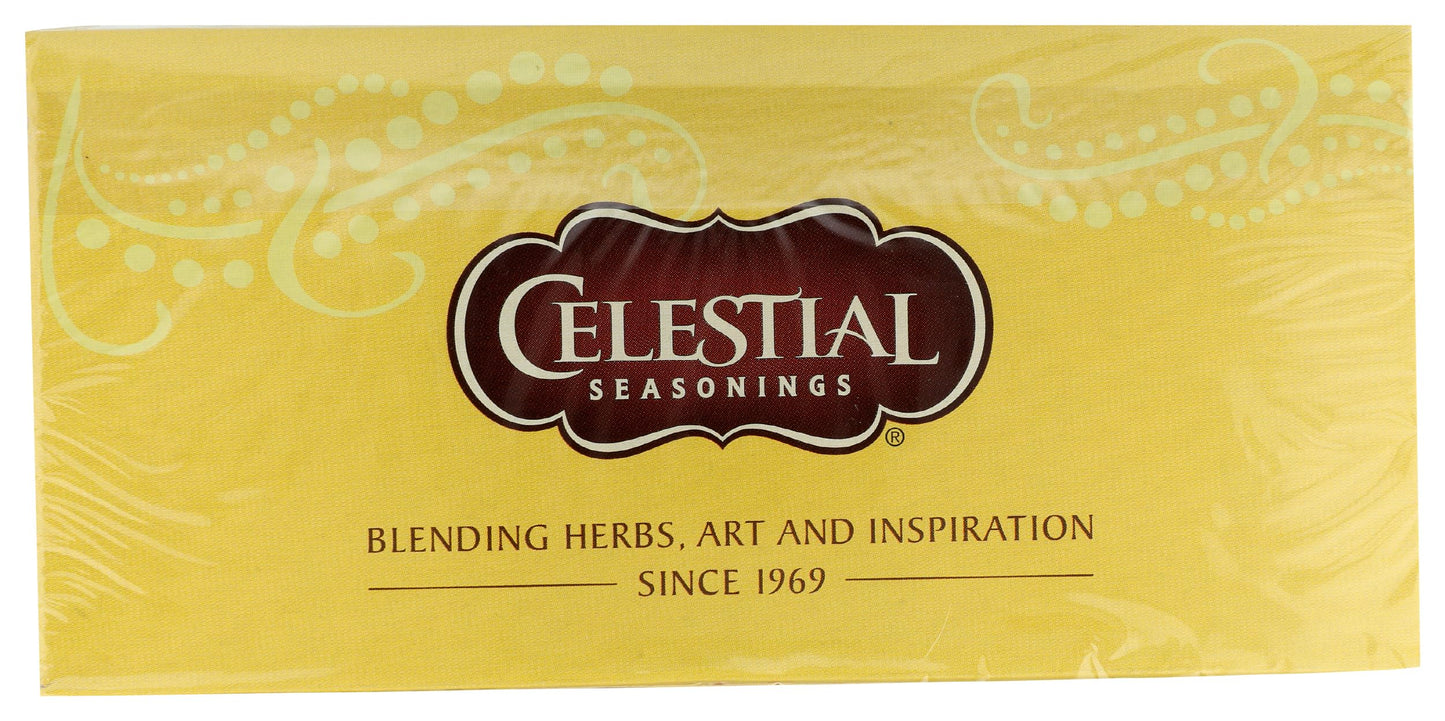 Celestial Seasonings 100% Natural Lemon Zinger Herbal Tea 20 ct