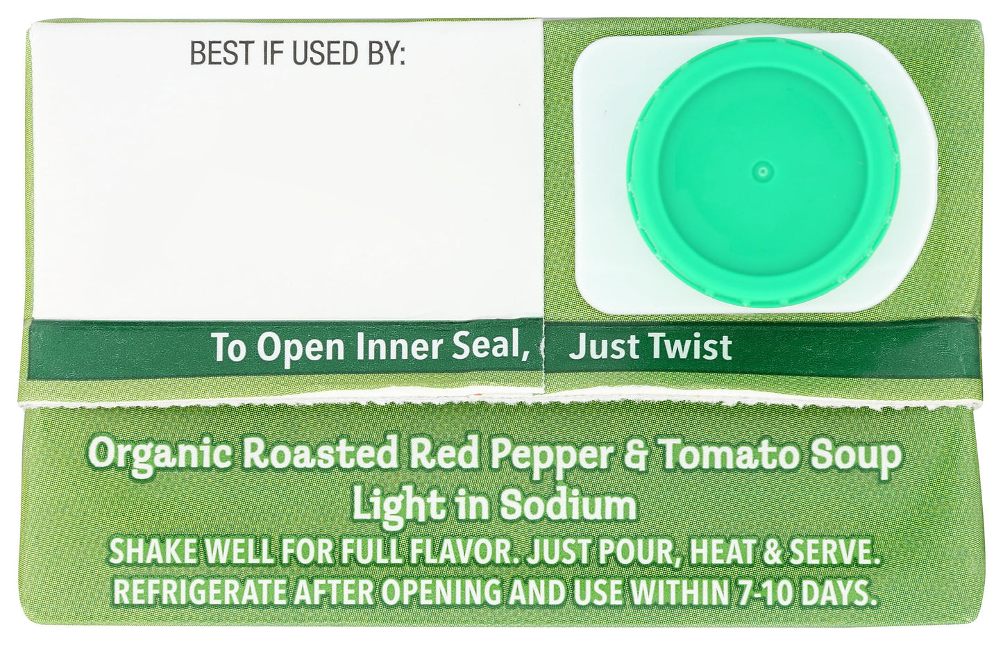 Pacific Foods Organic Low Sodium Red Pepper And Tomato Soup, 32 fz
