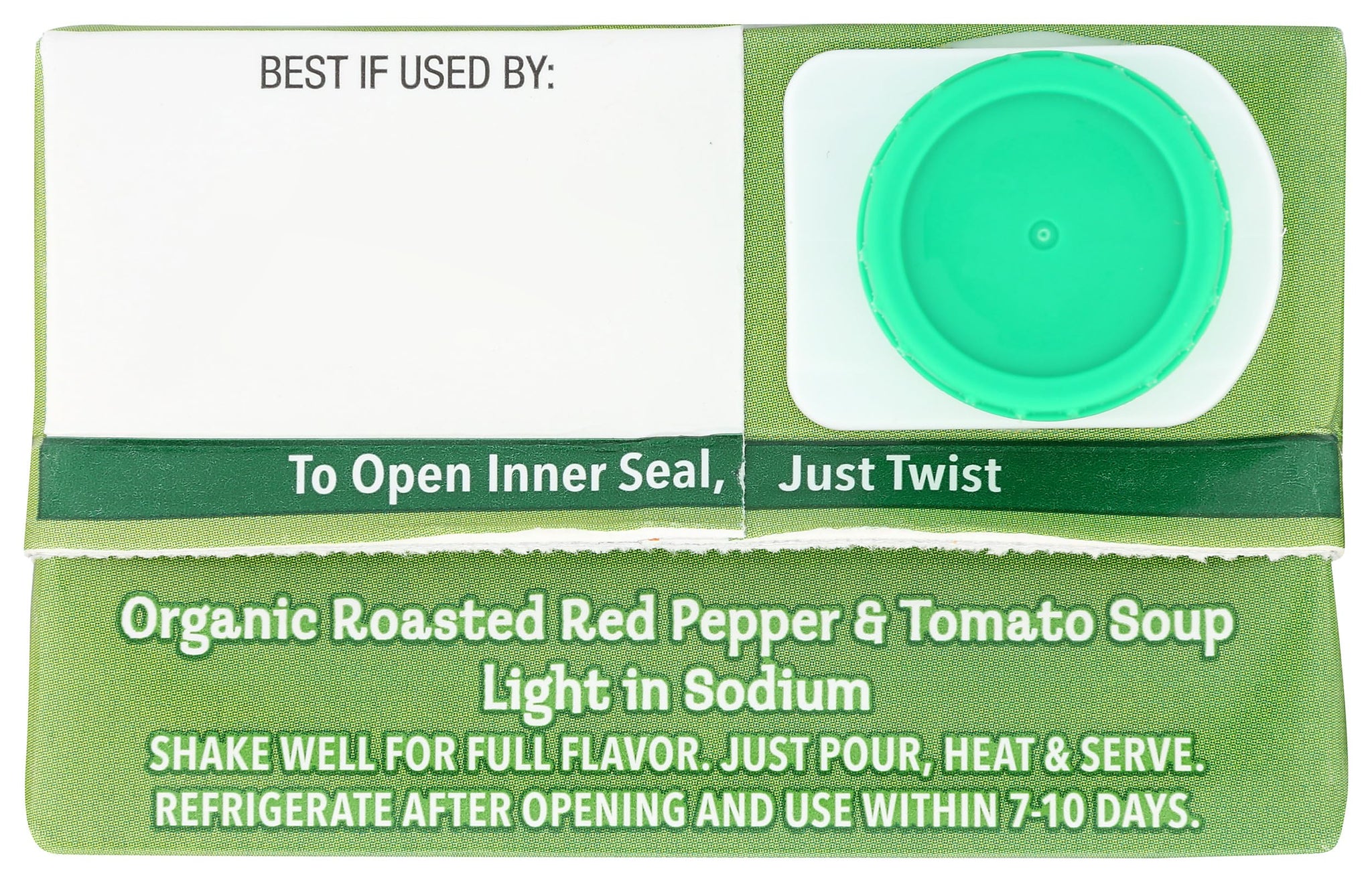 Pacific Foods Organic Low Sodium Red Pepper And Tomato Soup, 32 fz