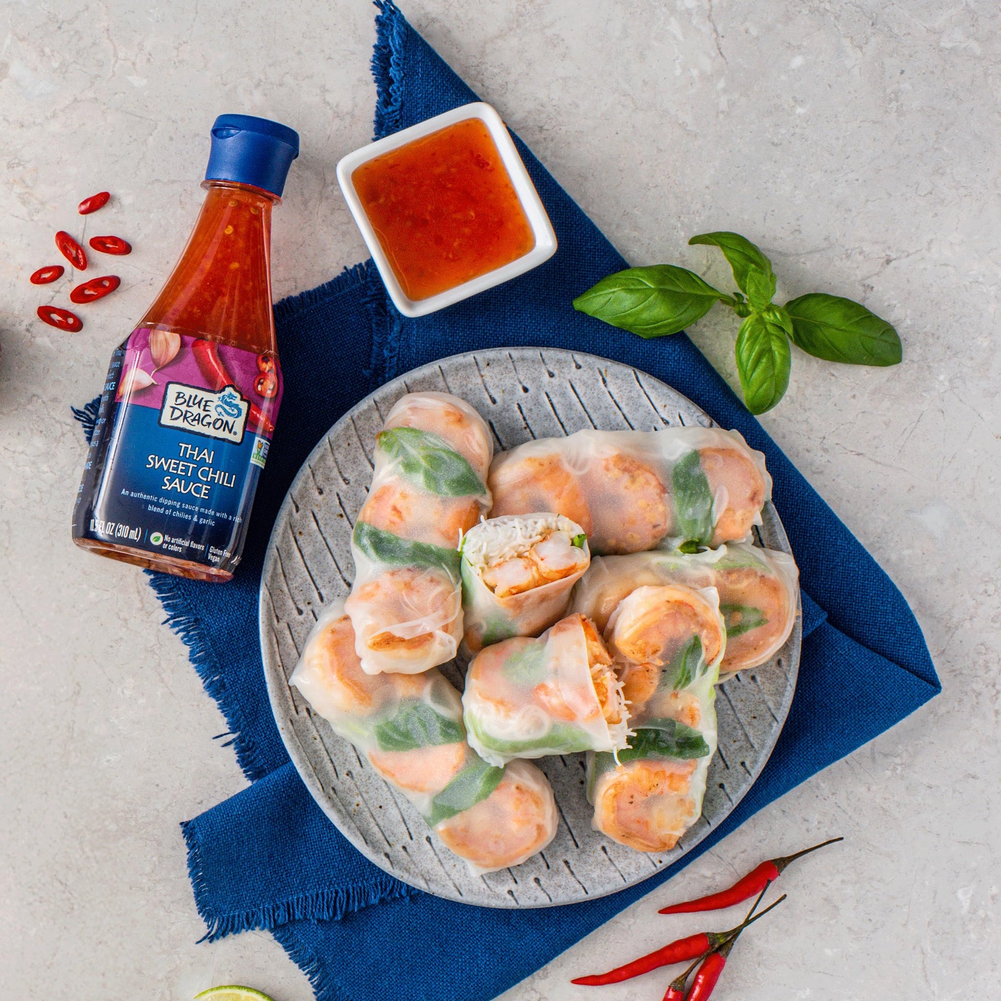 Blue Dragon Thai Sweet Chili Sauce - 10.5oz (Pack of 1) - No Artificial Flavors Or Colors - Made with Red Chilies & Garlic - Vegan, Non-GMO Verified