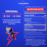 Ciclon Original Energy Drink - 24 Pack, 10 fl oz Cans - Smooth Refreshing Taste with 95mg Caffeine, B Vitamins & Taurine - No Preservatives, Premium