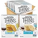 GOOD THINS Rice & Corn Snacks Gluten Free Crackers Variety Pack, Bulk Snack Crackers, 4 Boxes