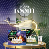 Air Wick Plug In Vibrant Scented Oil, Campfire + Winter Woods, Air Fresheners for Home Long Lasting,Home Room Fresheners,Air Freshener Plug In, House