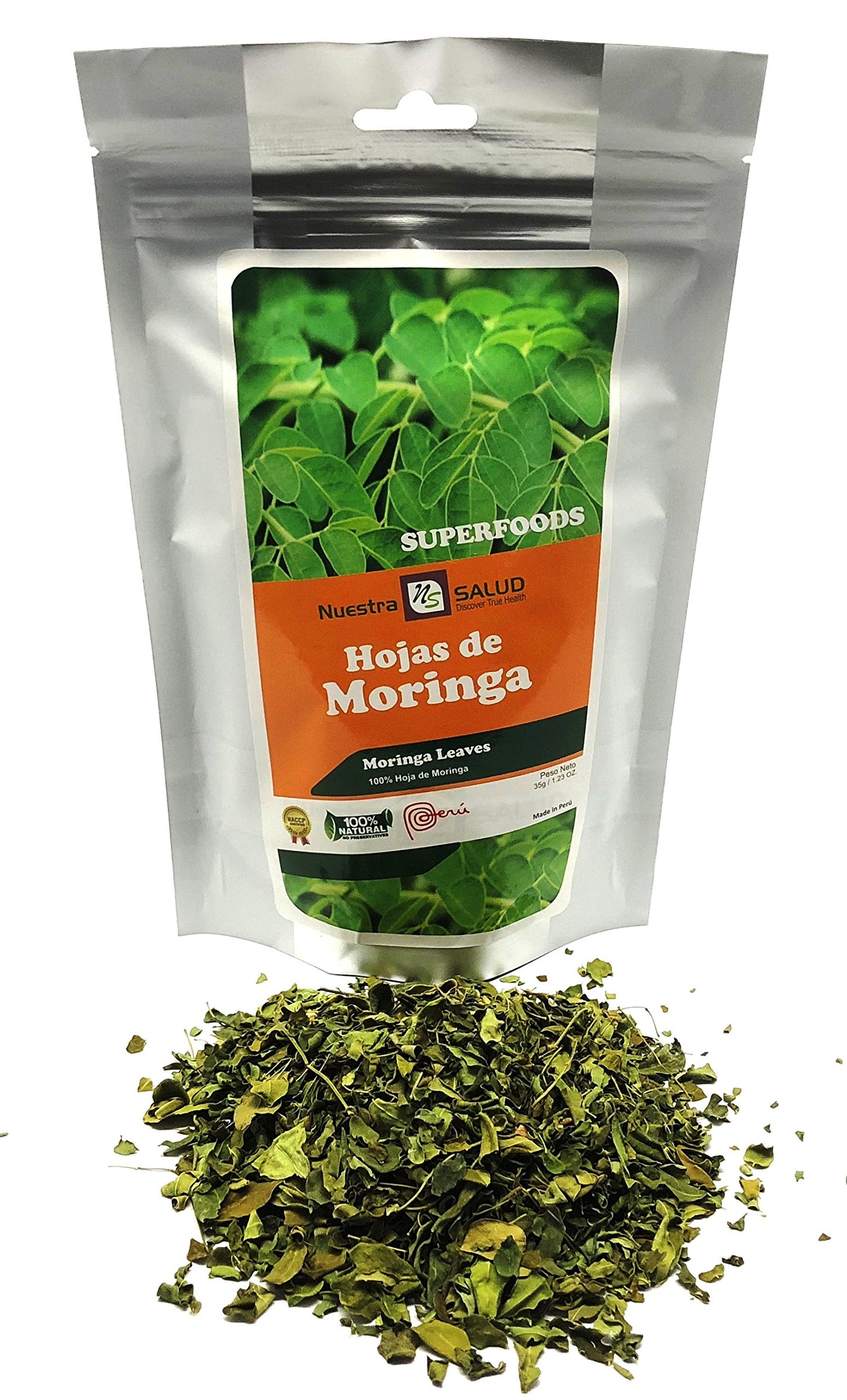 Hojas de Moringa Leaves Herbal Tea Value Pack (105g)