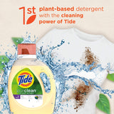 Tide purclean Liquid Laundry Detergent, Honey Lavender, Pack of 2, 46 fl oz each, 75% plant-based