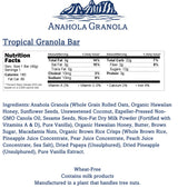 Anahola Granola Tropical Bars, 8 Count