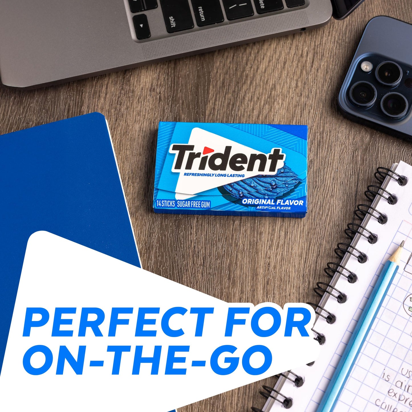 Trident, Original, 14-ct