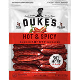 Duke's Pork Hot & Spicy Smoked Shorty Sausages, 7g Protein Per Serving, 7.5 oz.