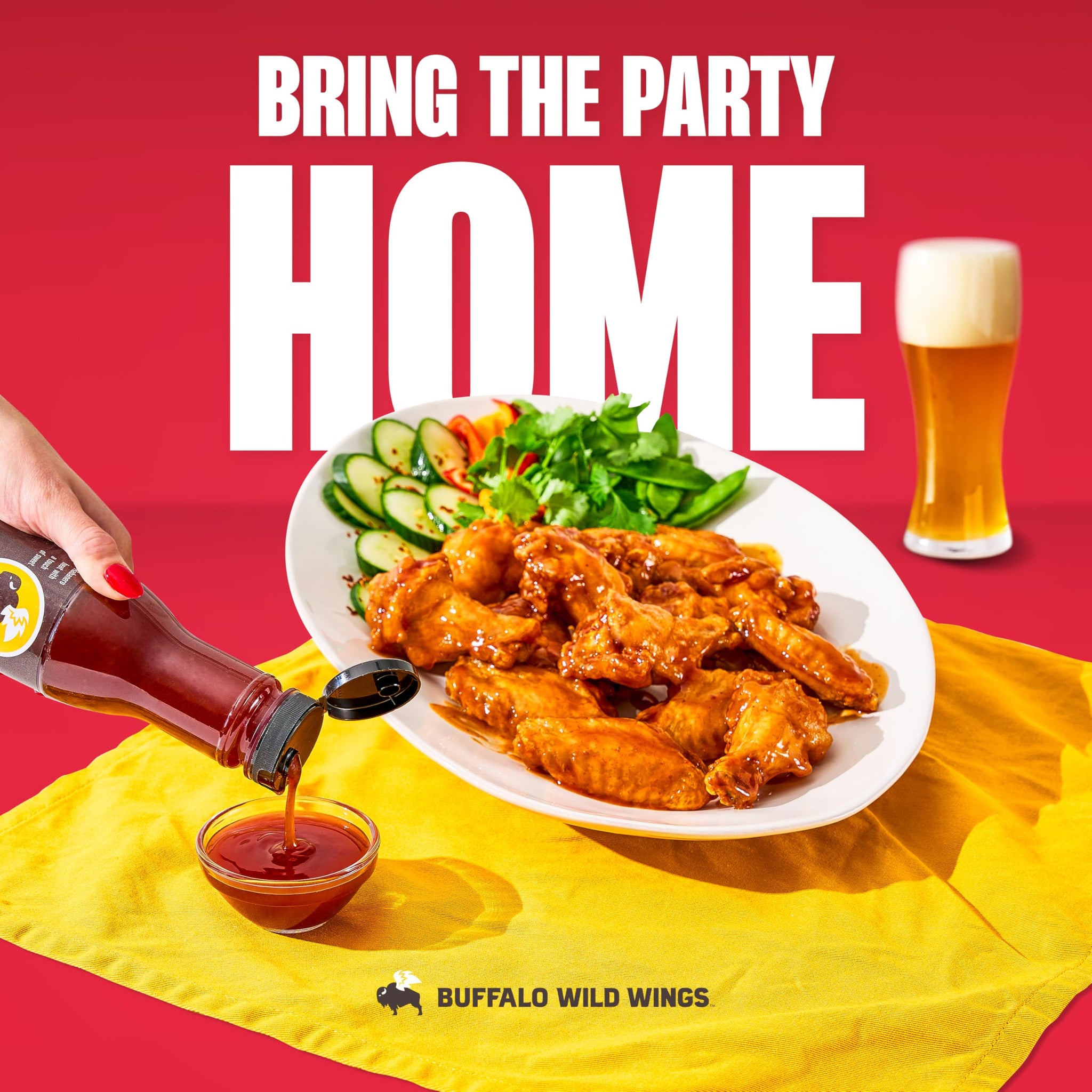 Buffalo Wild Wings Mango Habanero Sauce 12 fl oz