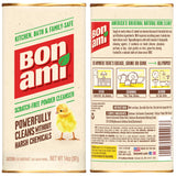 Bon Ami Polish and Cleanser Powder 14 Ounce (Set of 6)
