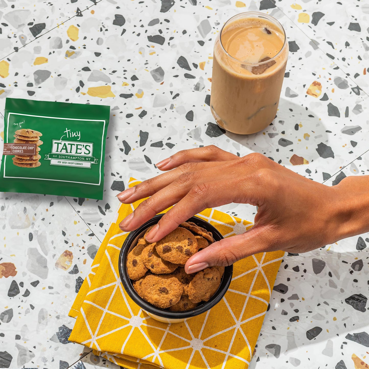 Tate's Bake Shop Tiny Chocolate Chip Cookies, 10 Snack Packs