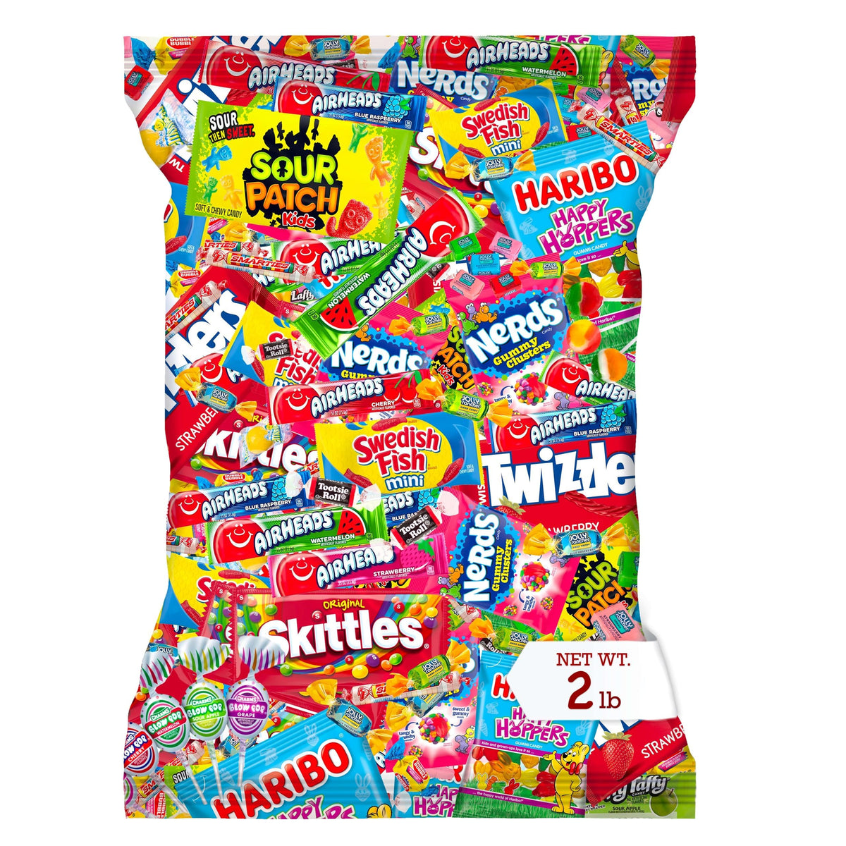 Bulk Candy Variety Pack - 2 lb Candy - CandyBulk Individually Wrapped Candies - Candies - Pinata Filler Stuffers - PinataCandy Stuffers - CandyParty