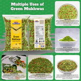 Rani Green Mukhwas (Special Digestive Treat) 14oz (400g) ~ Vegan | Indian Candy Mouth Freshener | Kosher