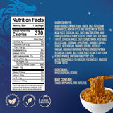 Blue Dragon Korean BBQ Saucy Noodles - 4.2oz (Pack of 3) - Knife Cut Thick Noodles w/Korean BBQ Sauce & Sesame Seed Garnish - Quick & Easy Meal