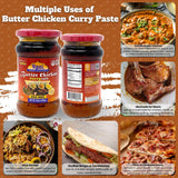 Rani Butter Chicken Curry Paste 10.5oz (300g) Glass Jar ~ Easy to Use | Vegan | No Colors | All Natural | NON-GMO | Gluten Free | Indian Origin