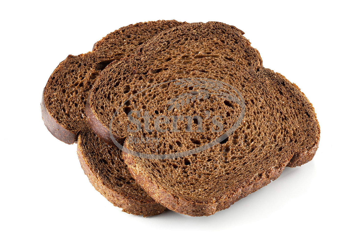 Pumpernickel Bread -2 Pack-16 oz Per Loaf | Delicious Sandwich Bread | Kosher Bread | Fresh Bread | Dairy & Nut Free | Stern’s Bakery
