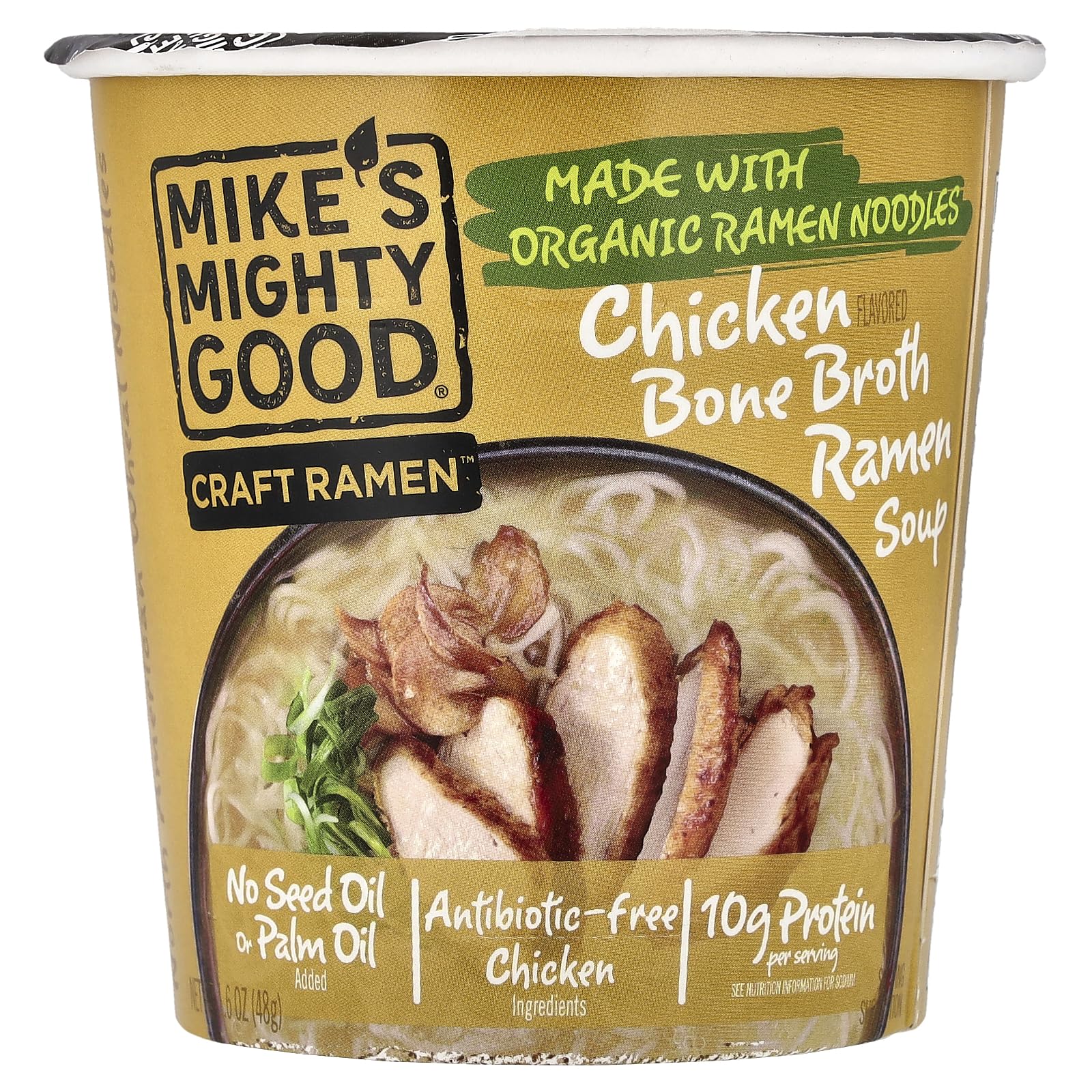 Mike's Mighty Good Ramen Soup, Chicken, 1.6 Oz