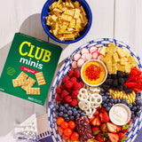 Club Minis Crackers, Lunch Snack, Original, 11oz Box