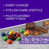 Atkins Endulge Chocolate Peanut Candies, Dessert Favorite, 0g Sugar, 20 Count