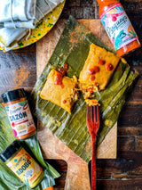 Pisqueya Sazon Seasoning with Achiote - All Natural, Vegan, Gluten Free, No Fillers or Additives, Non-GMO, No Preservatives, No Artificial Coloring