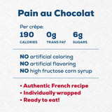 La Boulangere Pains Au Chocolat, Chocolate Croissants, Individually Wrapped, 16-Count