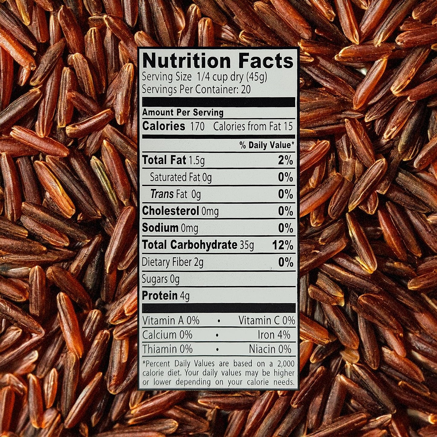 Golden Crown Red Rice | High-Fiber, Naturally Aged Gluten-Free, Non-GMO, Vegan Red Rice | Superfood Rich in Fibre & Antioxidants | Premium Sticky Whole Grain Rice - 32oz (2lb)