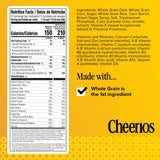 Multi Grain Cheerios, Heart Healthy Breakfast Cereal, Gluten Free, Family Size, 18 oz